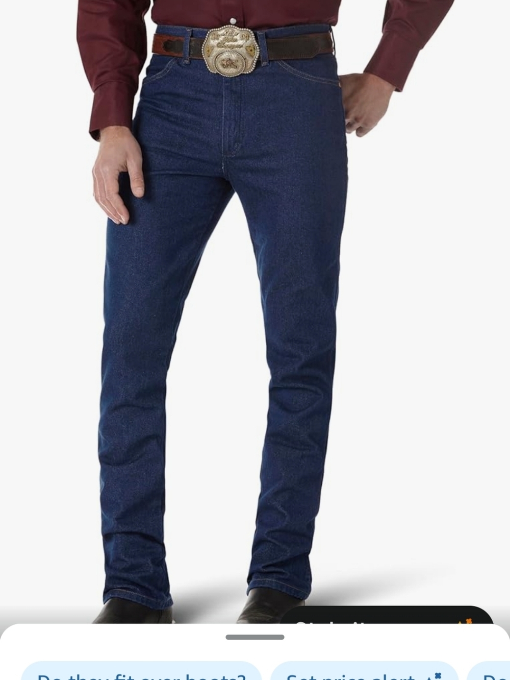 Men's Wrangler Slim Fit Jeans indigo Blue Denim 2 pair.NEW NEVER BEEN WORN.NWOT